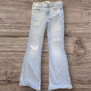 Abercrombie kids flare Jean 9/10